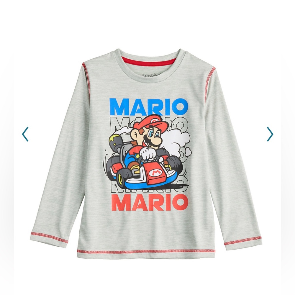 Jumping Beans Super Mario Boy’s long sleeve T-shirt